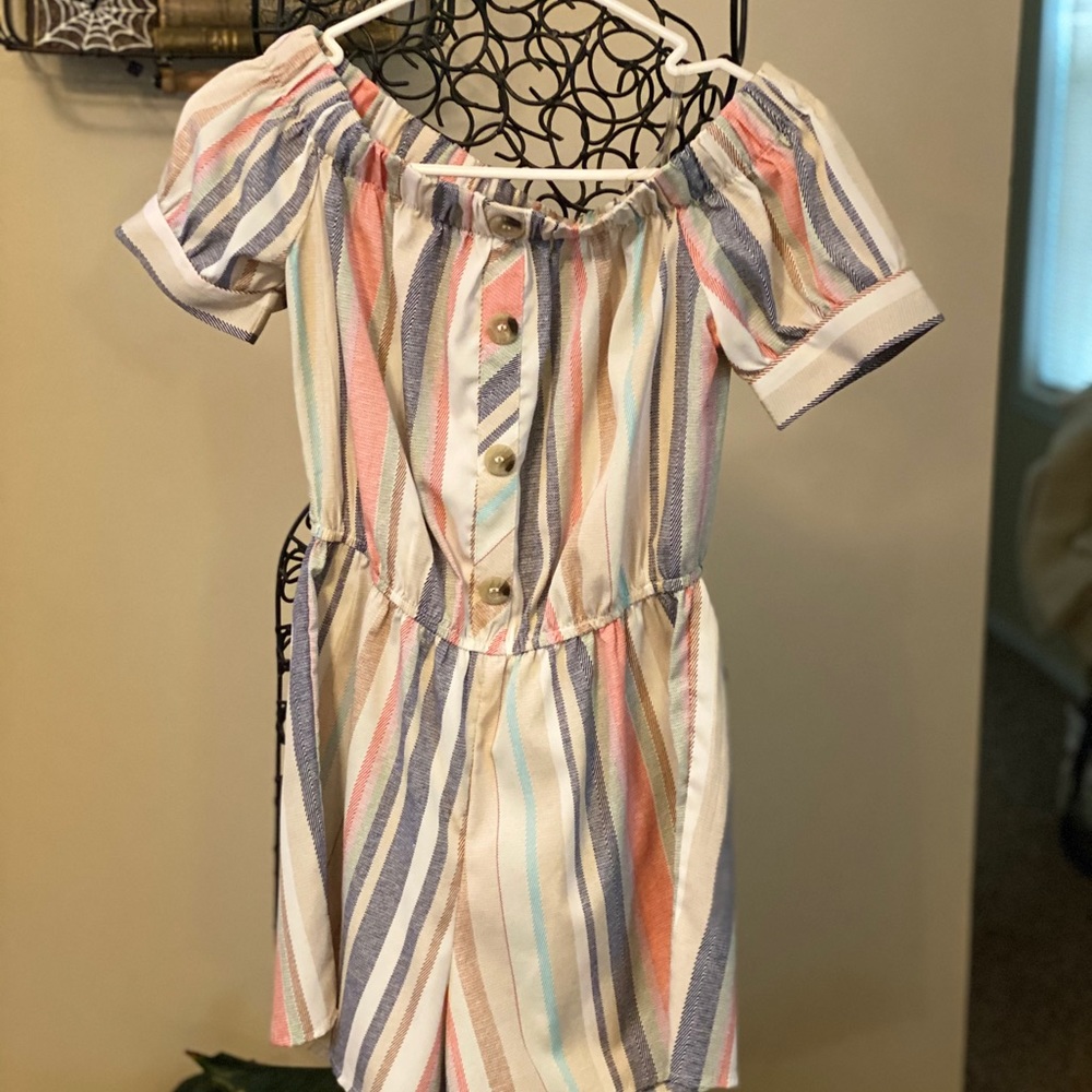Striped Romper